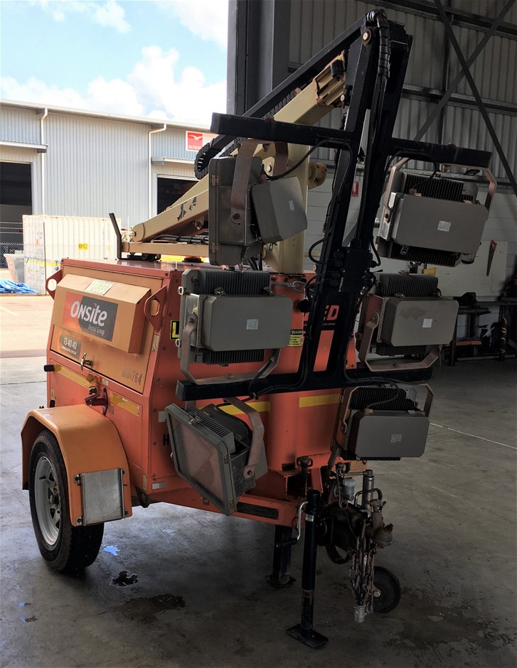2014 JLG LED6 Lighting Tower 2,280w LED DC (Darwin) Auction (0003