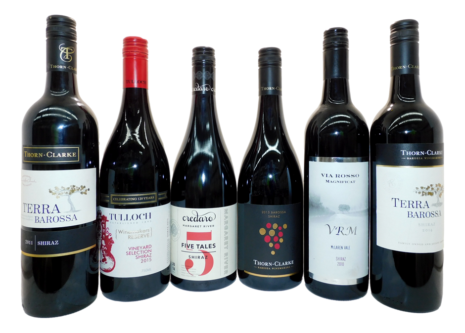 Pack of Assorted Shiraz (6 x750mL) Auction (009310719293) Grays