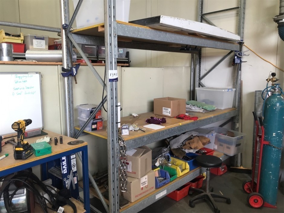1 bay of Dexion pallet racking Auction (1302-3024591) | Grays Australia