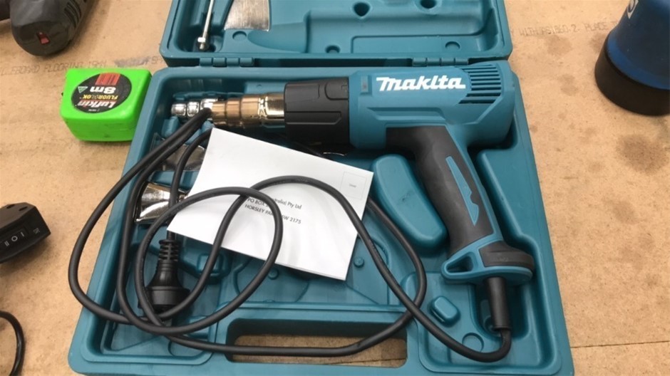 MAKITA heat gun 240volt in case Auction (13763024591) Grays Australia