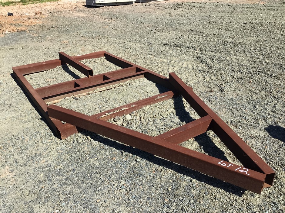 Fabricated Trailer Frame Auction (0012-7043283) | Grays Australia