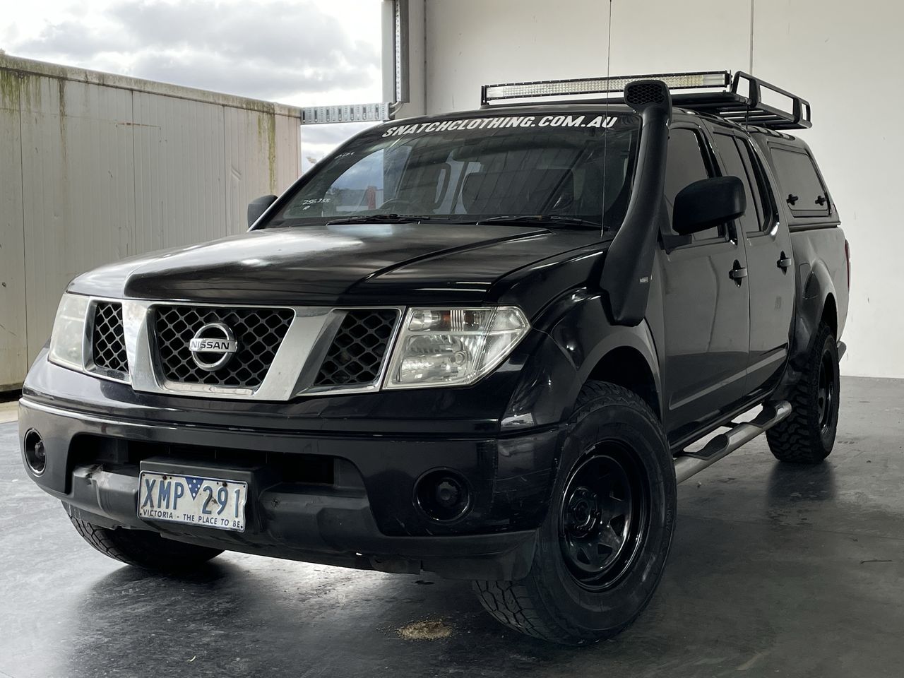 2010 Nissan Navara RX (4X4) D40 Turbo Diesel Automatic Dual Cab Auction ...