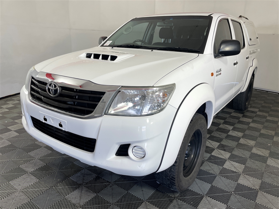 2014 Toyota Hilux 4x4 Sr Kun26r Turbo Diesel Automatic Dual Cab Auction