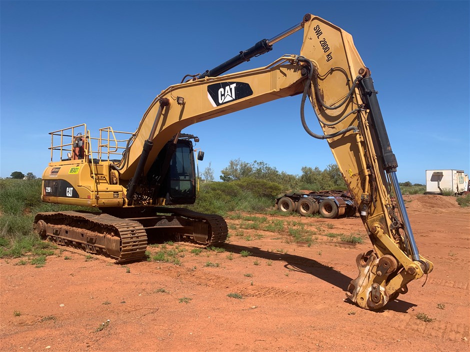 2011 Caterpillar 329DL Hydraulic Excavator with 2 Buckets Auction (0009 ...