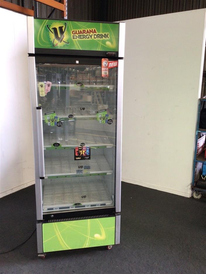 KLC628 Unbranded Upright Drink Display Fridge Display Fridge Auction ...