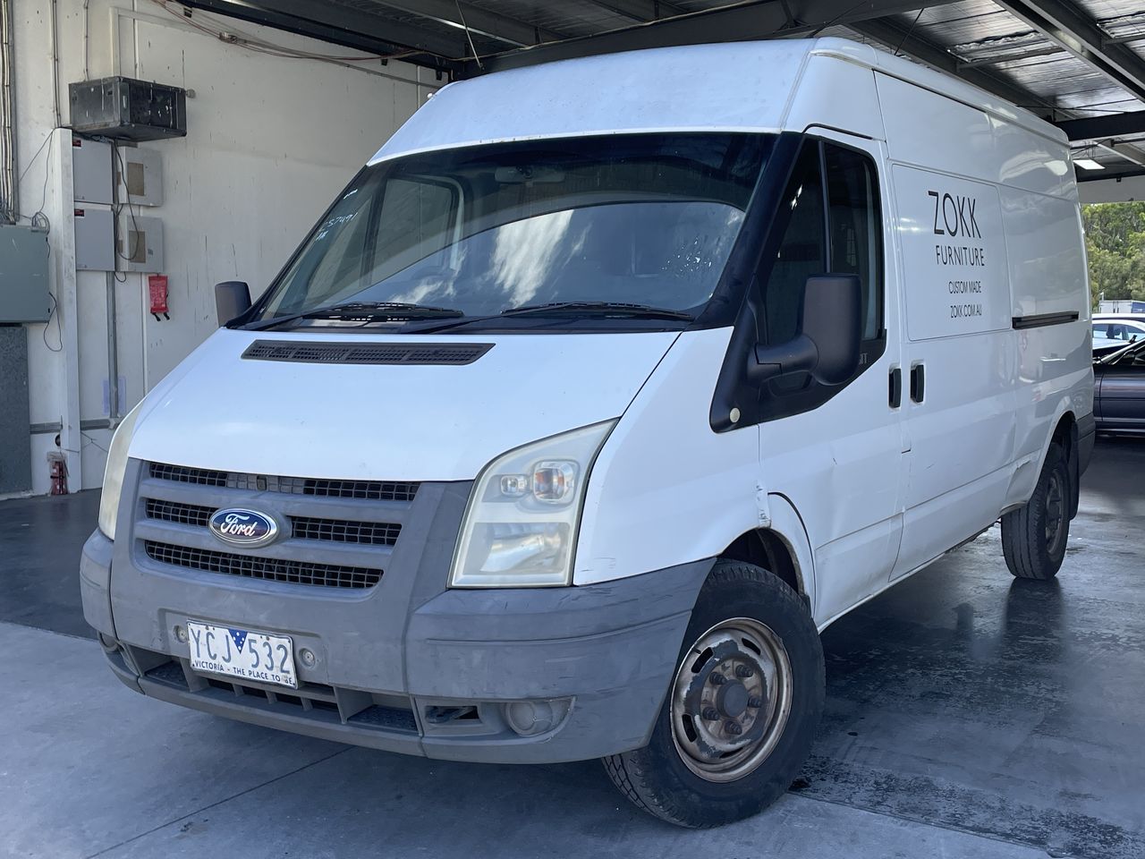  2008 Ford Transit LWB RWD HIGH ROOF T/D