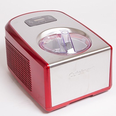 Cuisinart ice best sale cream maker red