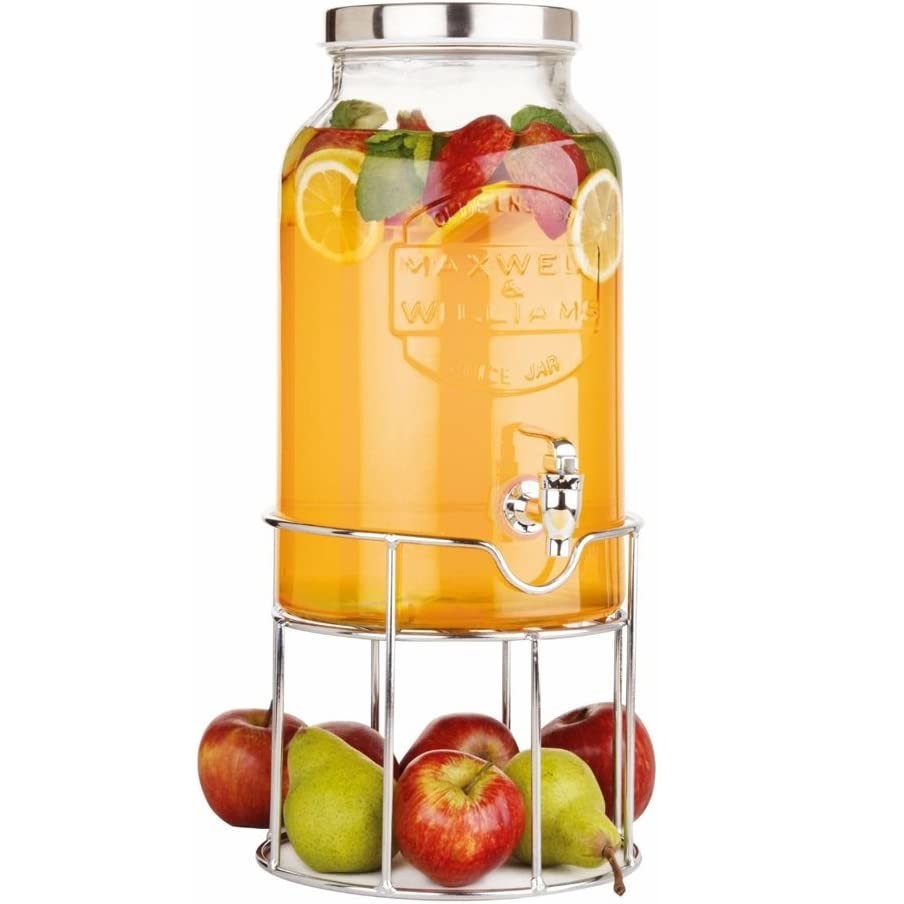 MAXWELL & WILLIAMS Olde English Drink Dispenser & Stand, 5.6L, 55.9 x