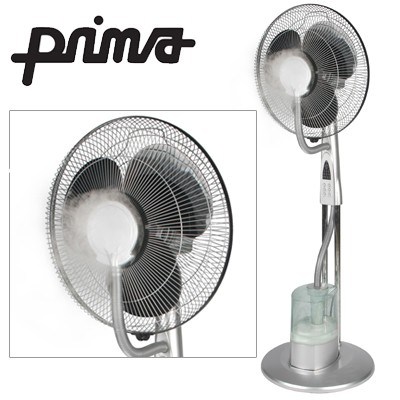 Prima Pedestal Misting Fan - 40cm with H