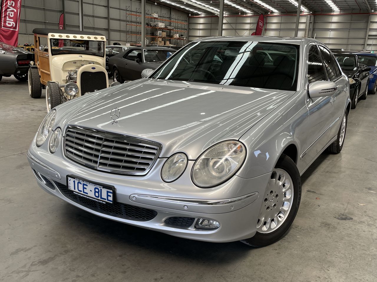 Mercedes Benz E200 KOMPRESSOR Elegance W211 Automatic Sedan Auction ...