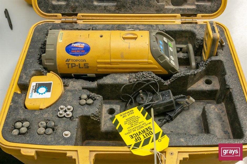 Topcon, TPL5, Pipe Laser Auction (00723024607) Grays Australia