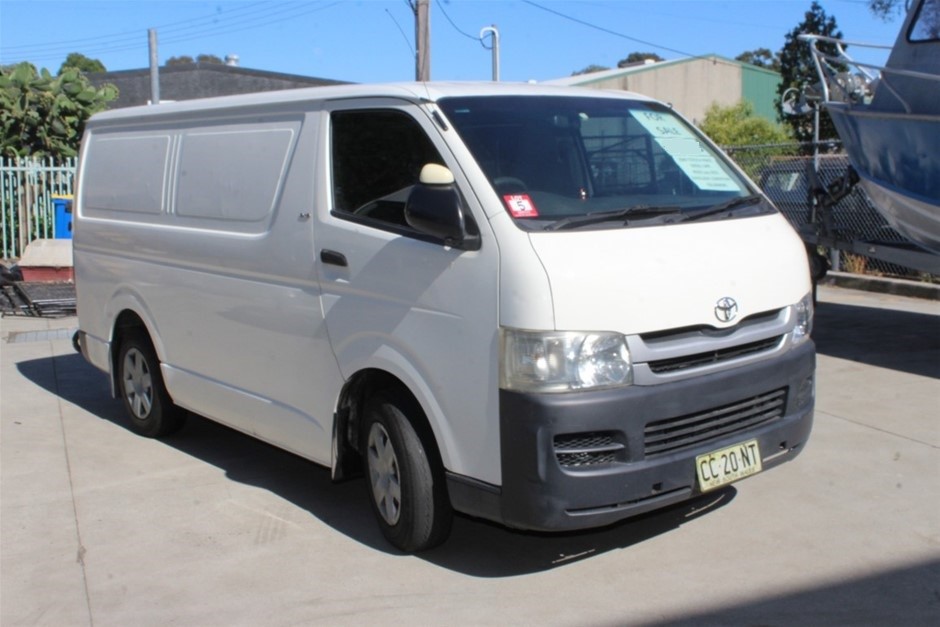 2009 Toyota Hiace 200 Van Auction (0001-10330542) | Grays Australia