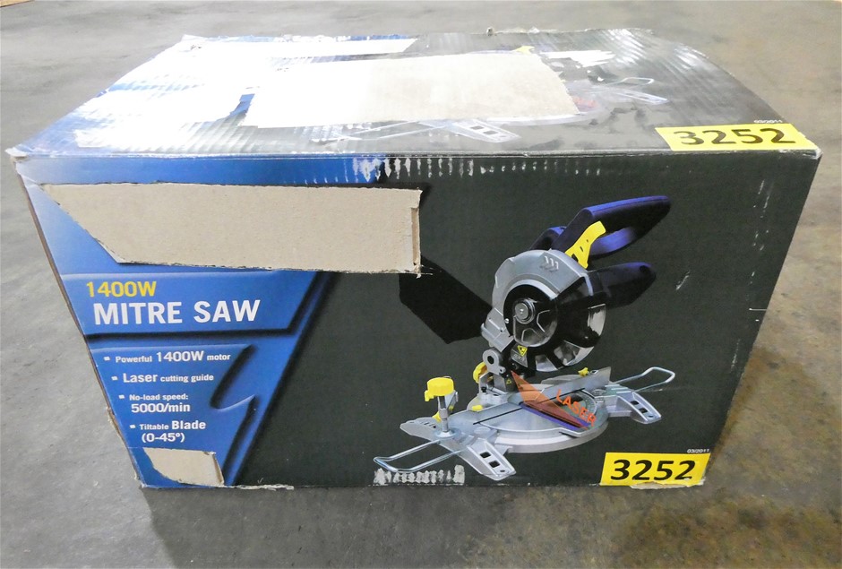 Bundle Assorted of Mitre Saw 1400W & Belt 375W