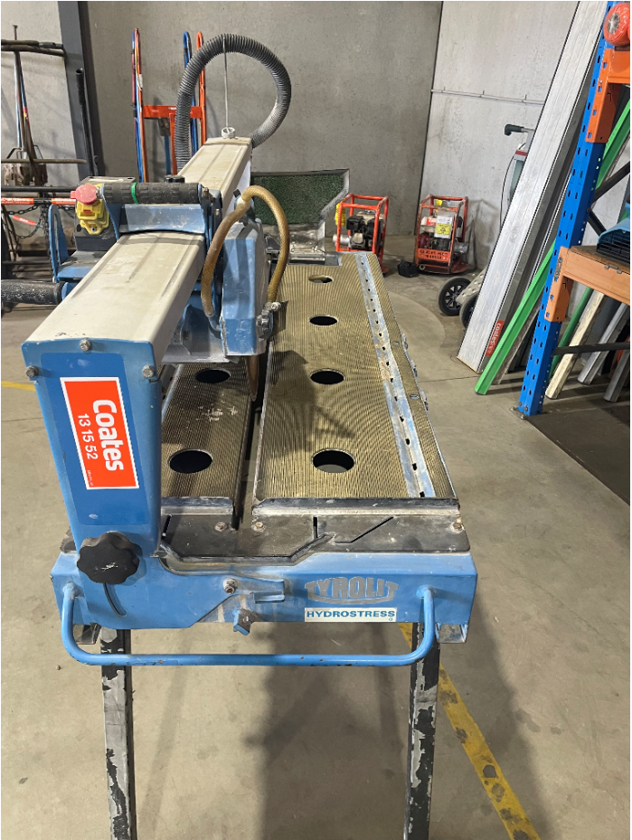 TYROLIT TRE 250P Tile Saw Rail 240V Auction (00075051958) Grays