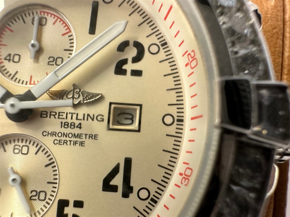 Breitling watch and box Auction 0004 2551630 Grays Australia