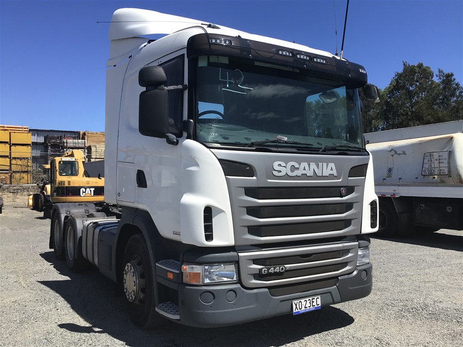 2012 Scania G440 4 x 4 Prime Mover Truck Auction (0003-5052032) | Grays ...