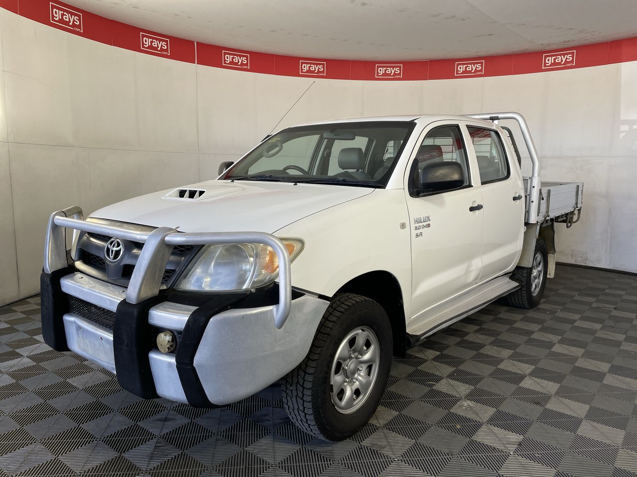 2006 Toyota Hilux SR (4x4) KUN26R Turbo Diesel Manual Dual Cab Auction ...