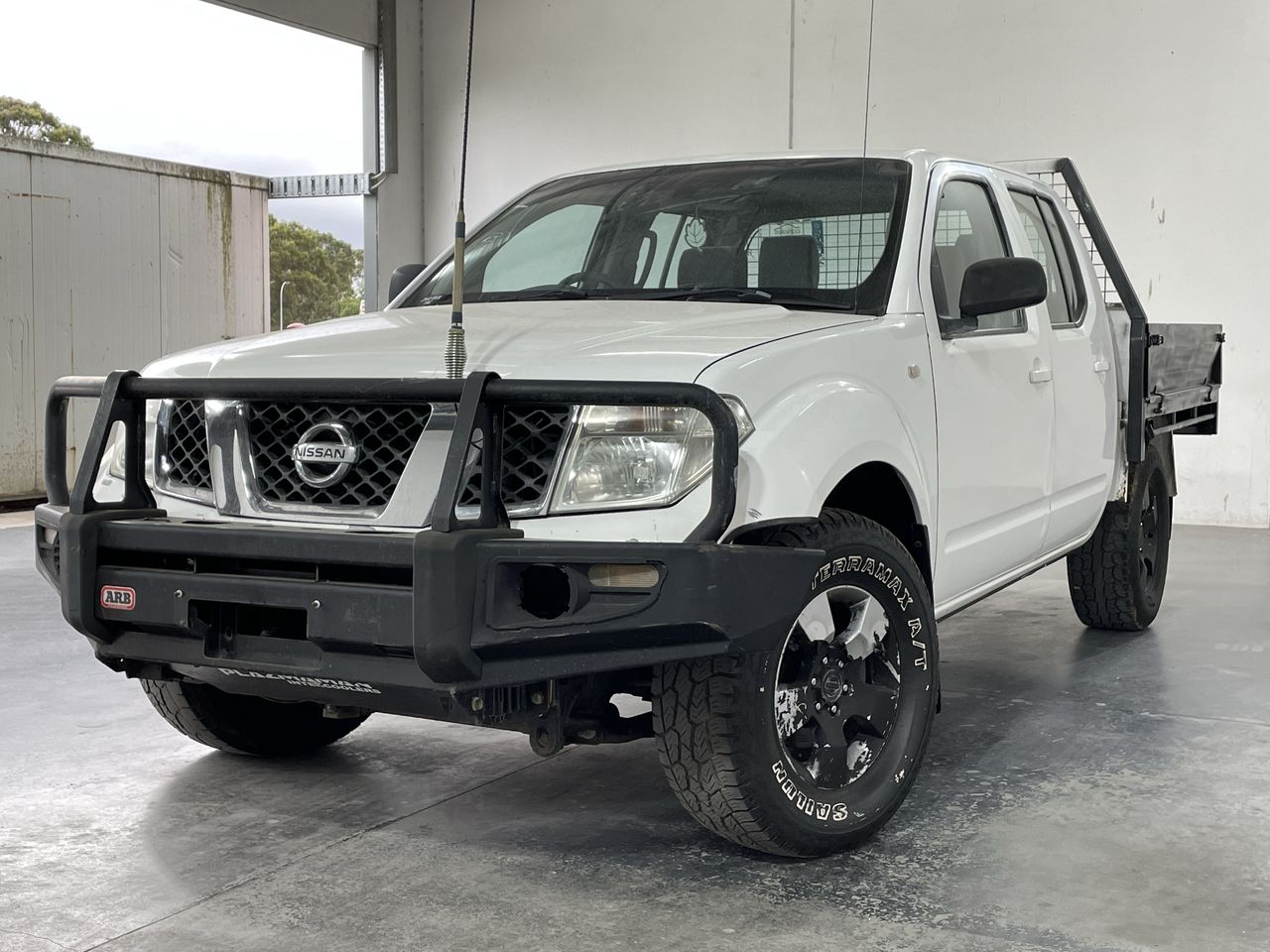 2009 Nissan Navara RX (4X4) D40 Turbo Diesel Manual Dual Cab Auction ...