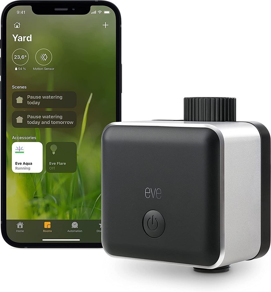 EVE AQUA Smart Water Controller for Irrigation Systems.