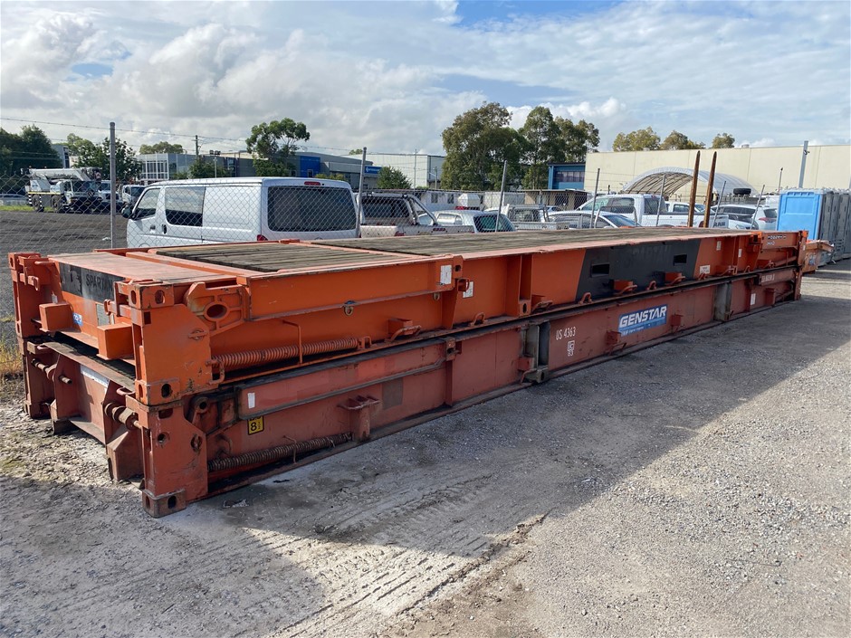 40” Flat Rack Shipping Containers