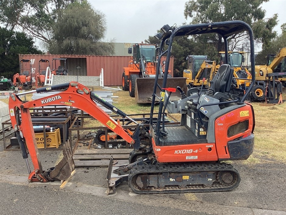 Unreserved Ex-Hire Excavation & Construction Equipment - VIC