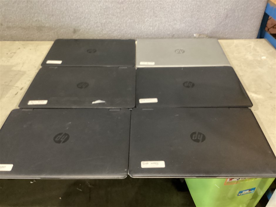 HewlettPackard Pro Book Laptop Computers, , Qty x 6, Suit Parts Only