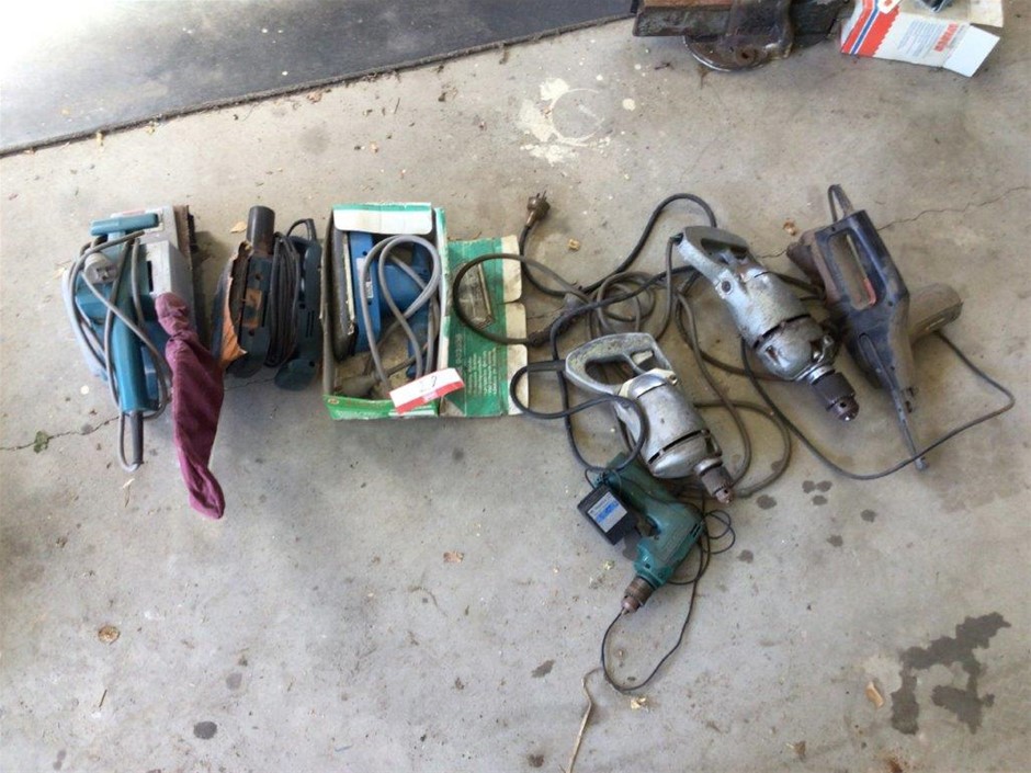 7x Assorted Corded 240V Power Tools Auction (0029-3024886) | Grays ...