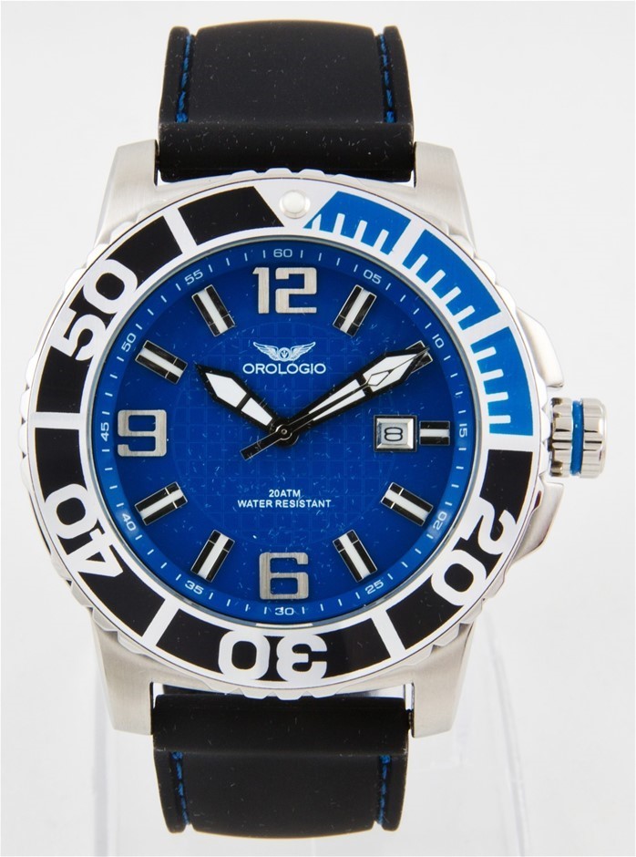 Orologio Bass Straight Collection Men's Date 200m Sports Watch