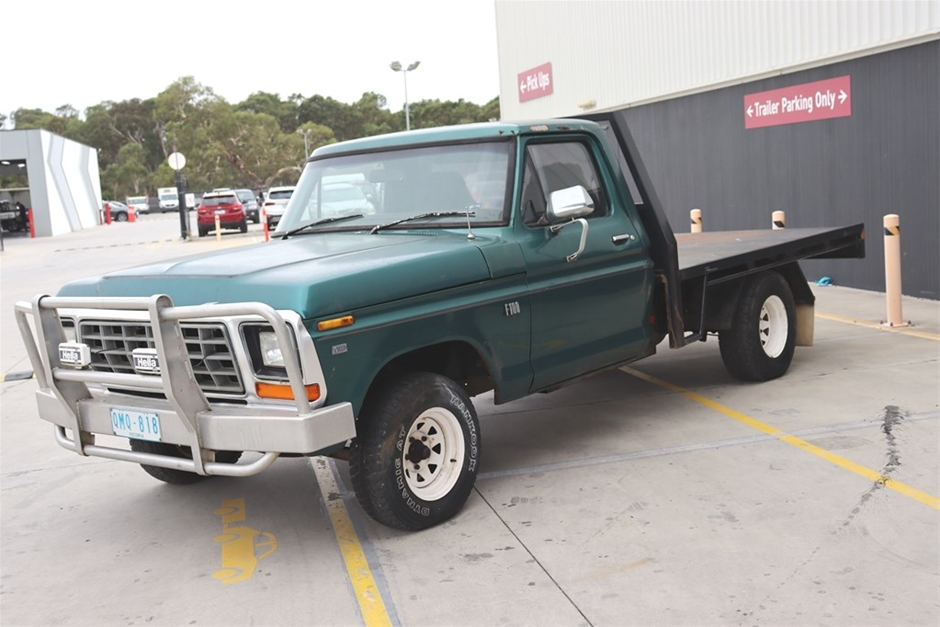 1975 Ford F-100 (Custom Tipper Tray) V8 Automatic Ute