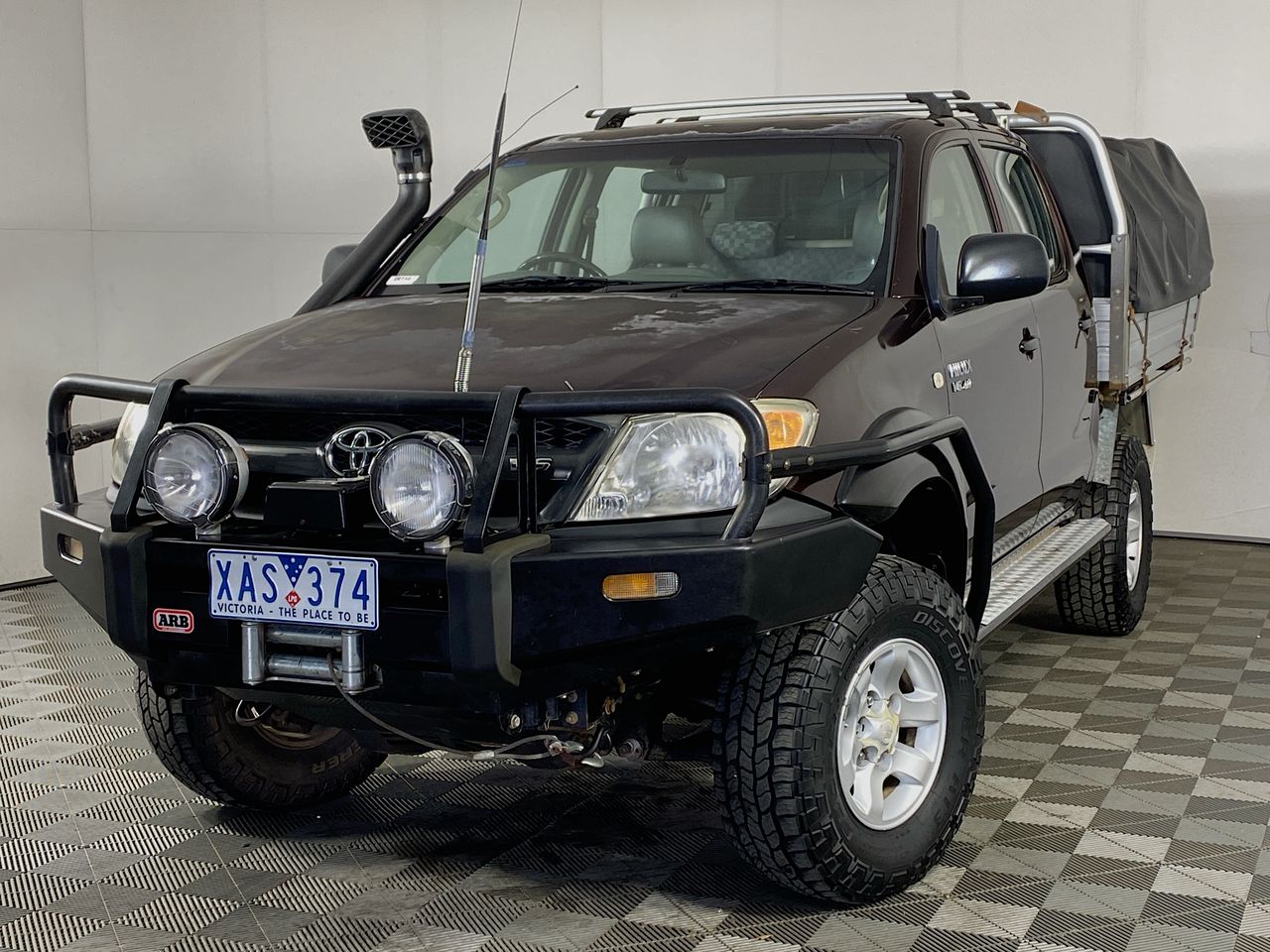 2005 Toyota Hilux SR (4x4) GGN25R Automatic Dual Cab