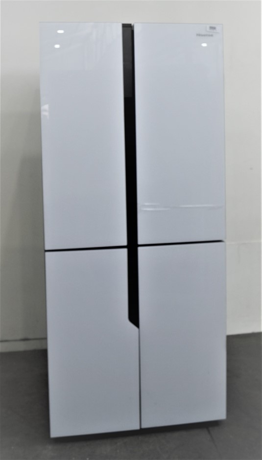 Hisense 512L French Door Fridge White HR6CDFF512GW Auction (0003