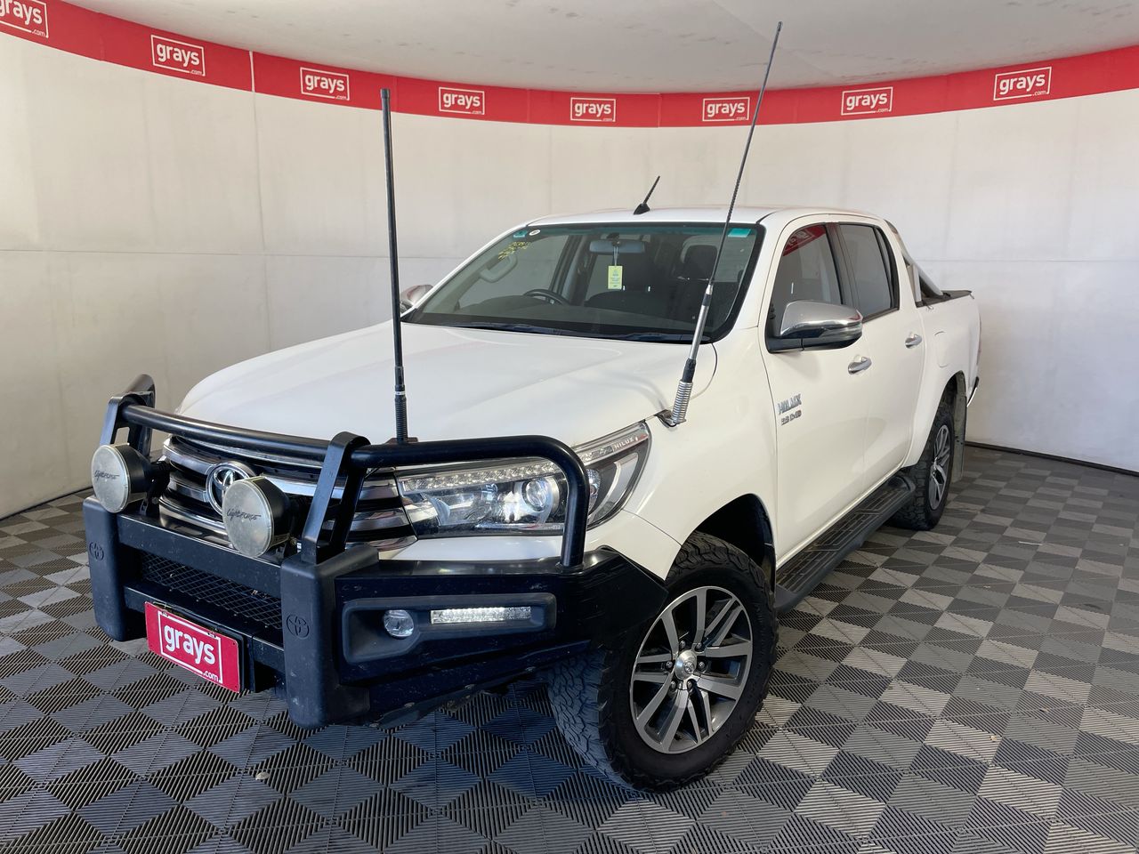 2018 Toyota Hilux 4x4 SR5 GUN126R TDI Auto Dual Cab