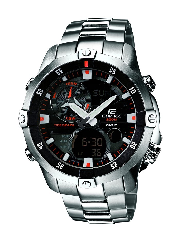 Casio Edifice Mens Chronograph Tide Grap