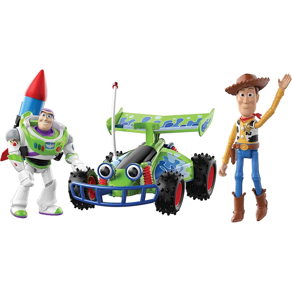 DISNEY PIXAR Toy Story Moving Day Rescue Toy Set, Movie Accurate Buzz ...