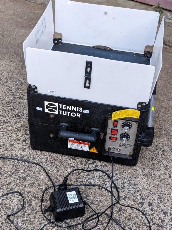 Tennis Tutor Ball Machine Auction (00655052379) Grays Australia