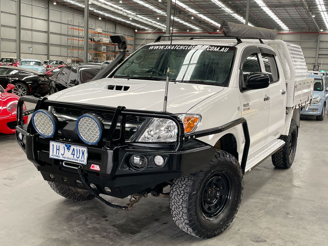 2007 Toyota Hilux Sr (4x4) Kun26r Turbo Diesel Manual Dual Cab Auction 