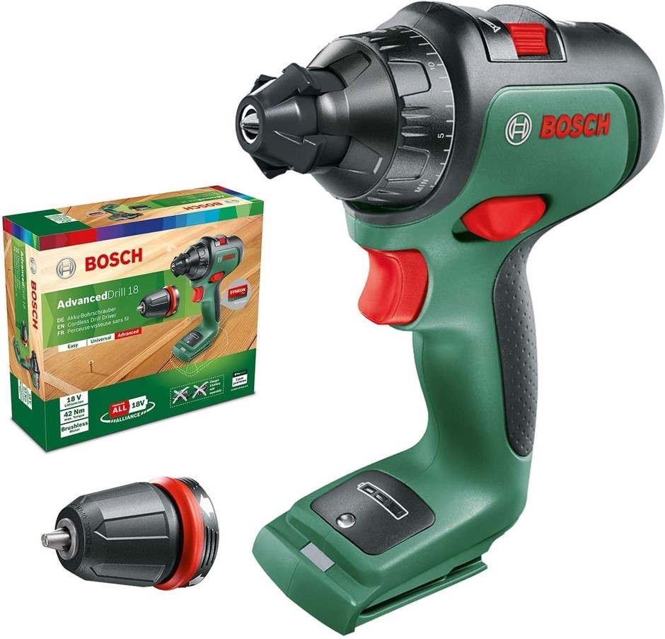 BOSCH 18V Cordless Brushless Drill Driver. Skin Only. Model 06039B5009.