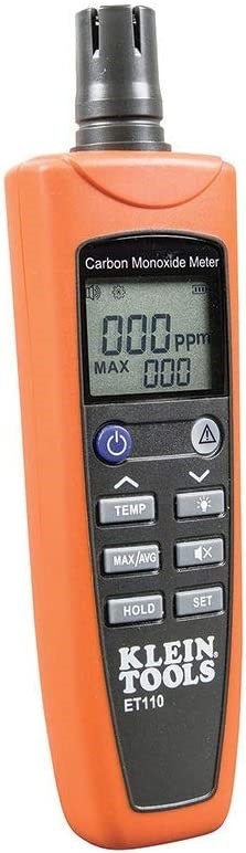 KLEIN TOOLS Carbon Monoxide Meter, Easy-to-use meter detects and measures c