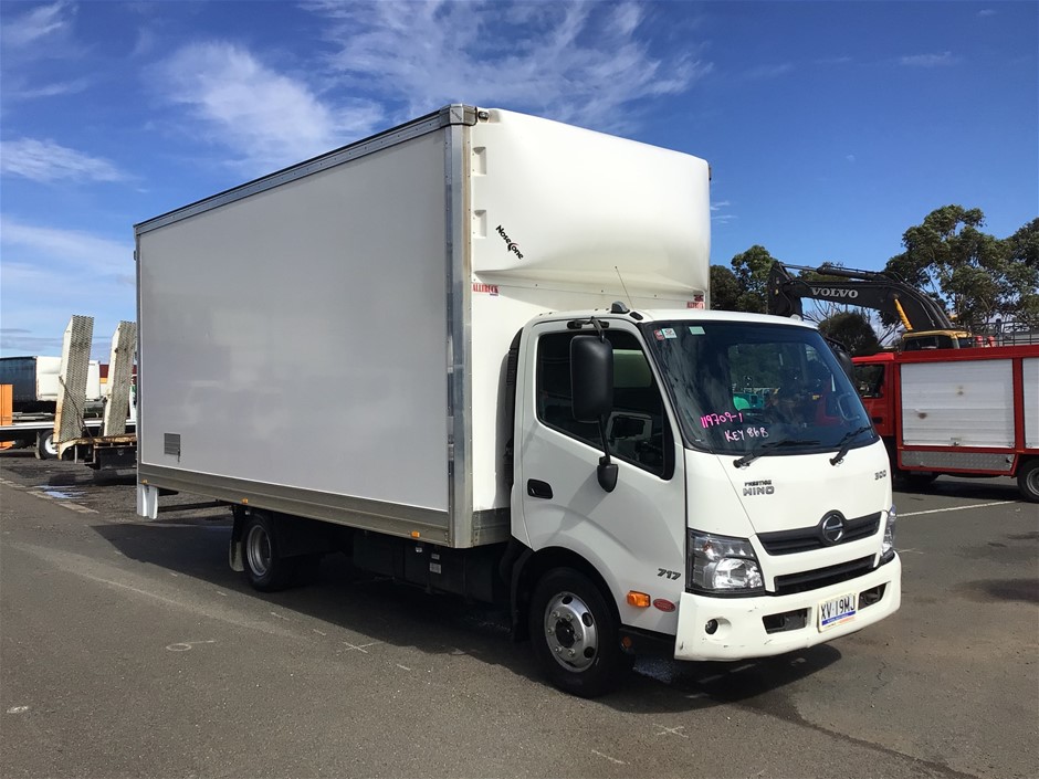  2020 Hino Pantech Truck, Cat Counterbalance Forkift&Balers