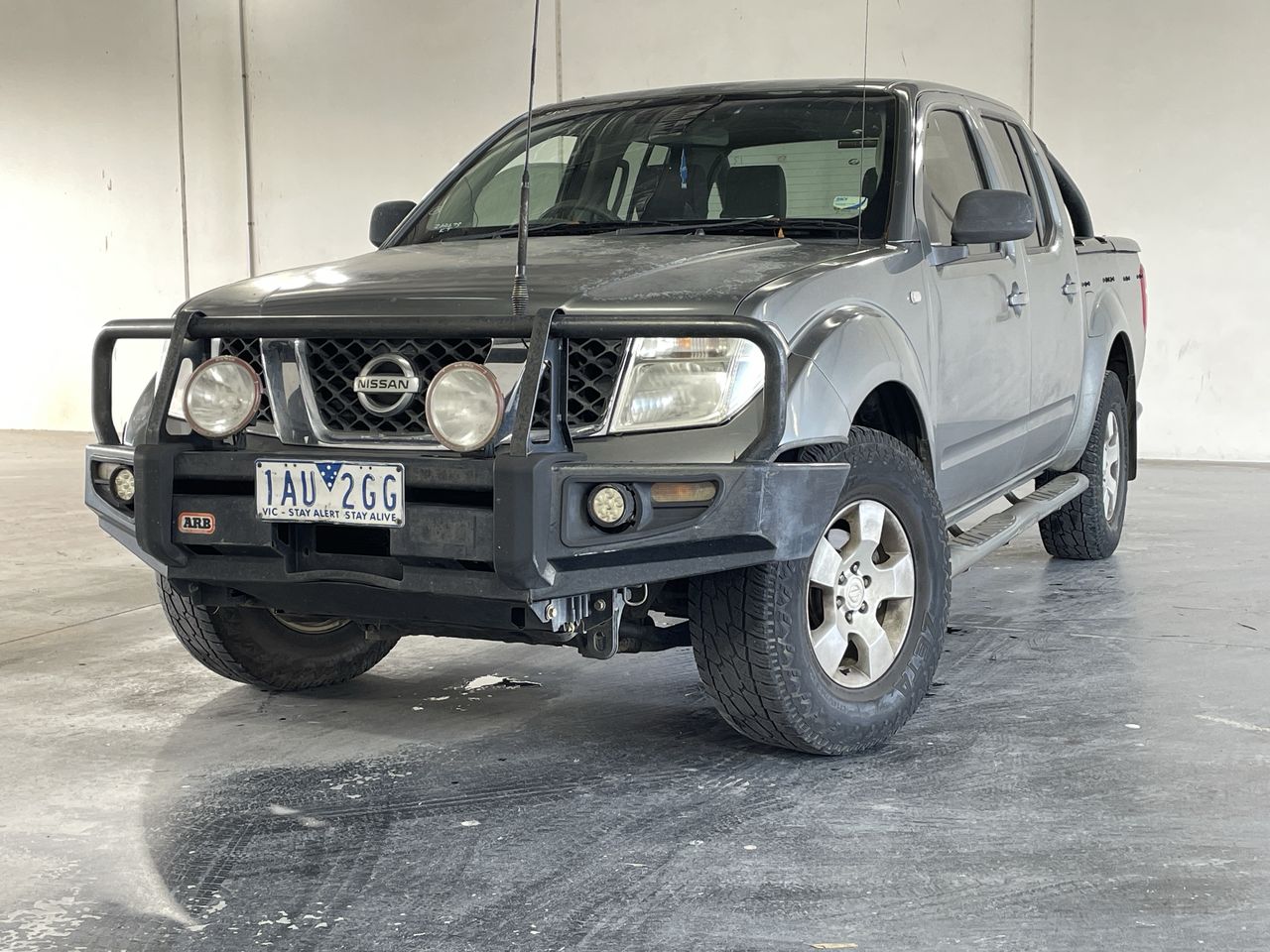 2009 Nissan Navara RX (4X4) D40 Turbo Diesel Manual Dual Cab Auction ...