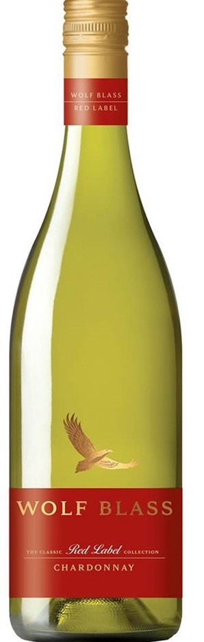 Wolf Blass Red Label Chardonnay (6x 750mL).