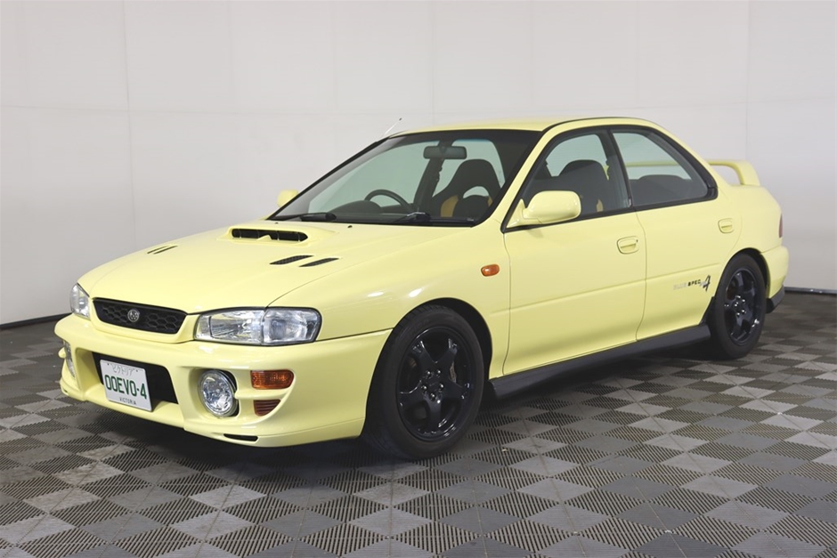 2000 Subaru Impreza WRX Evo 4 Club Spec Manual Sedan