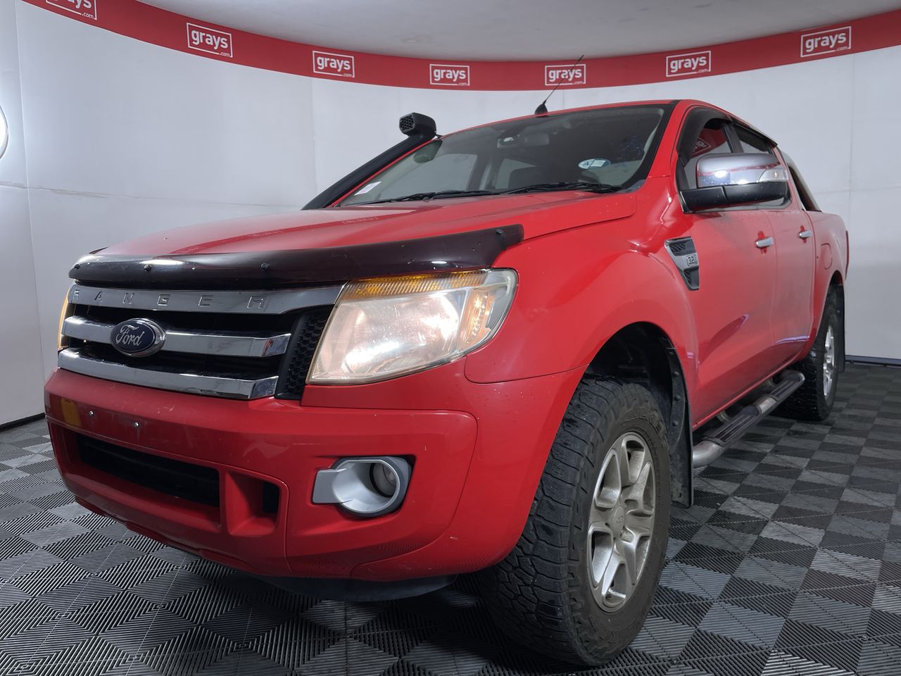2012 Ford Ranger XLT 4X4 PX Turbo Diesel Manual Dual Cab Auction (0001 ...