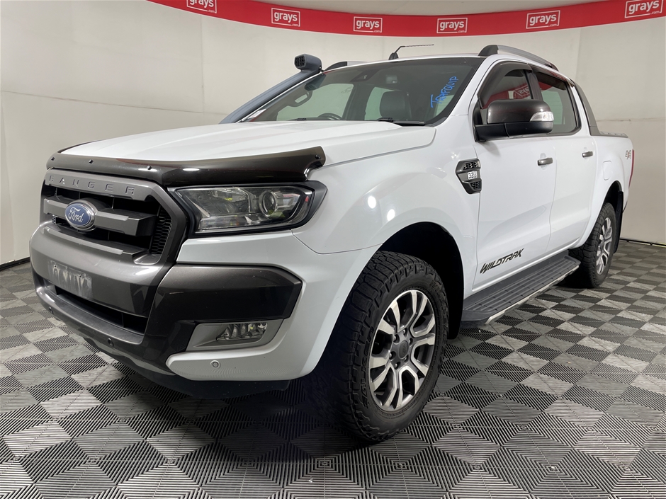 2017 Ford Ranger Wildtrak 4x4 PX II Turbo Diesel Automatic 