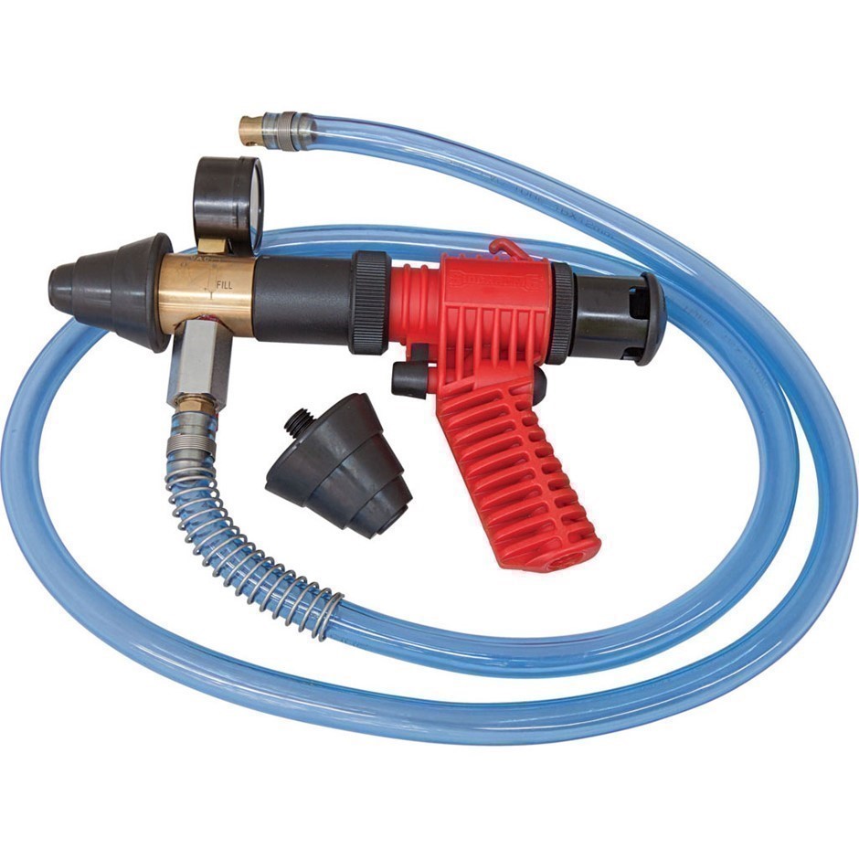 SIDCHROME Cooling System Refilling Gun c/w Vacuum Gauge 1500mm Filing ...