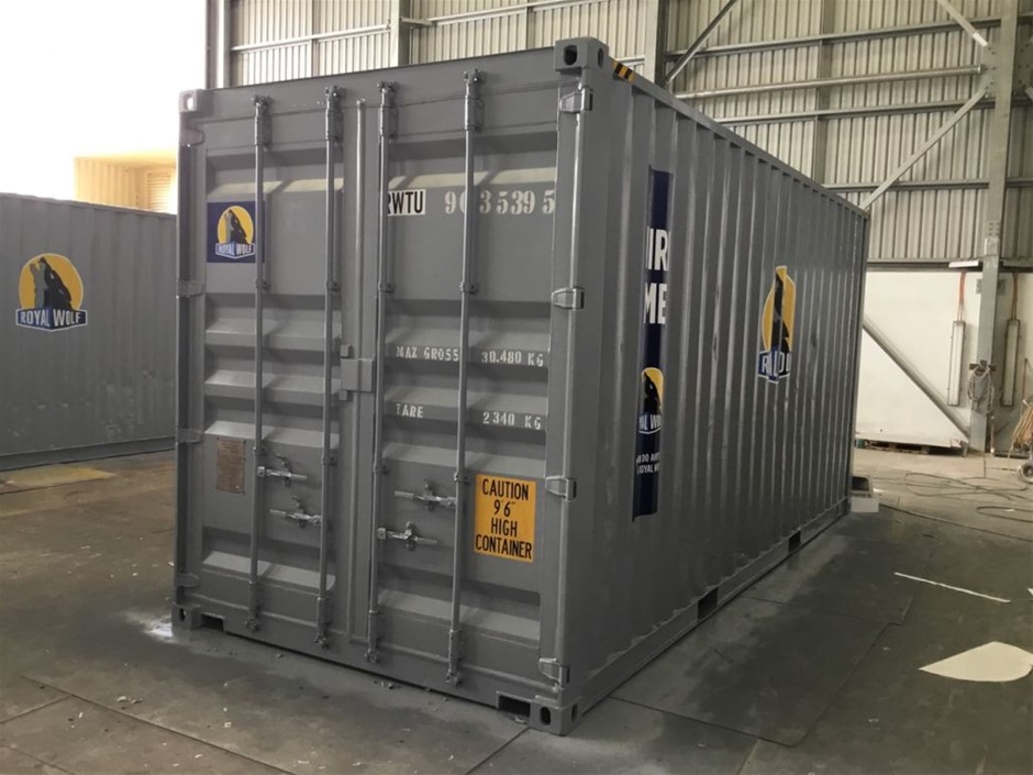 20' High Cube Shipping Container Auction (00028017185) Grays Australia
