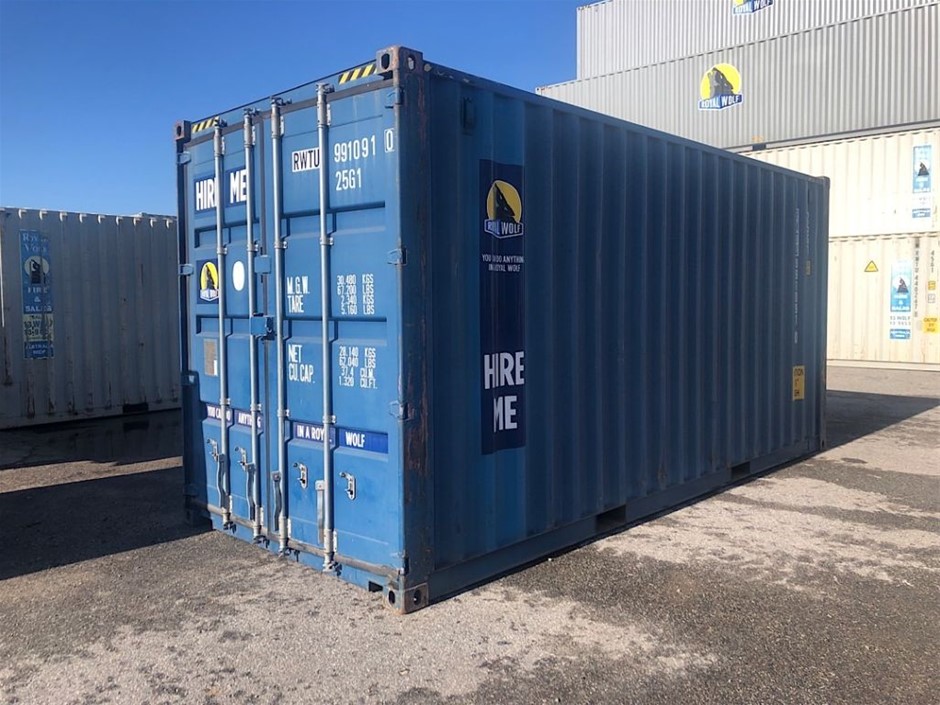 20' High Cube Shipping Container Auction (00058017185) Grays Australia