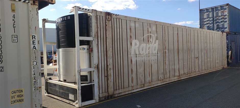 Unreserved Refrigerated Shipping Container & Grain Extension