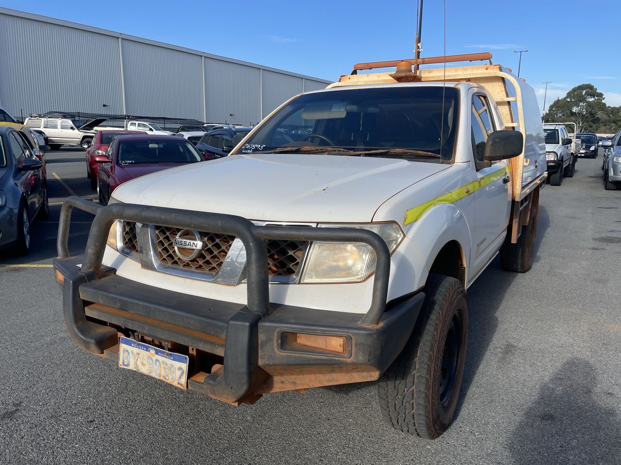 2011 Nissan Navara RX 4X4 SINGLE CAB D40 T/D Cab Chassis