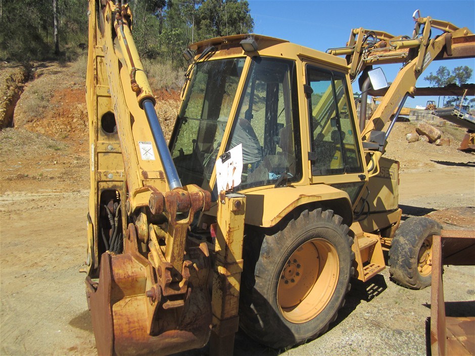 1994 Case 580 SK turbo 4x4 backhoe loader Auction (00167004001) Grays Australia